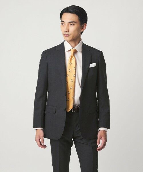 green label relaxing / グリーンレーベル リラクシング セットアップ | REDA トロピカル 無地 2B RV スーツジャケット | 詳細9