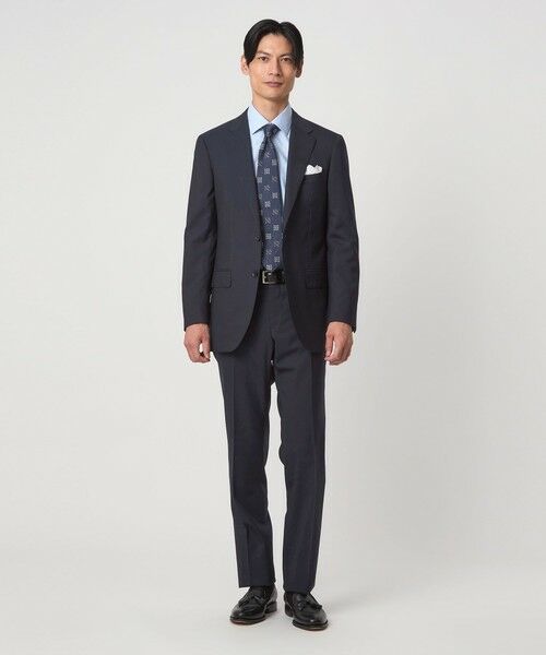 green label relaxing / グリーンレーベル リラクシング セットアップ | REDA トロピカル 無地 2B RV スーツジャケット | 詳細18