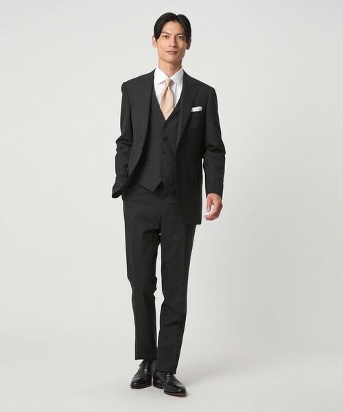 green label relaxing / グリーンレーベル リラクシング セットアップ | REDA トロピカル 無地 5B スーツベスト | 詳細2