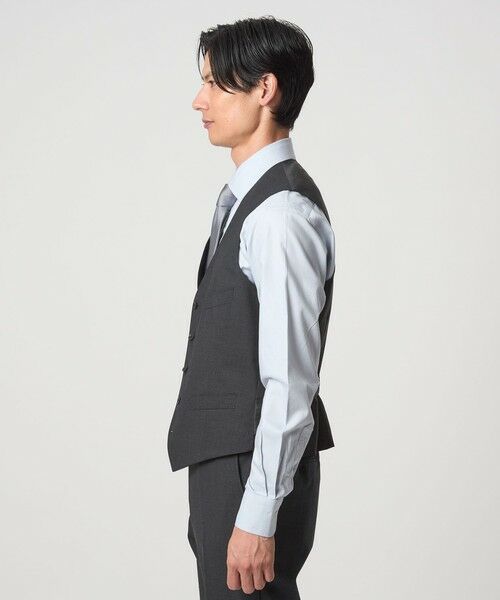 green label relaxing / グリーンレーベル リラクシング セットアップ | REDA トロピカル 無地 5B スーツベスト | 詳細7