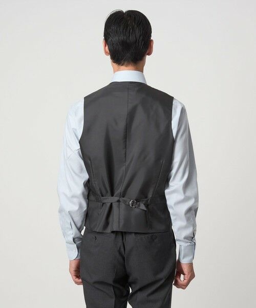 green label relaxing / グリーンレーベル リラクシング セットアップ | REDA トロピカル 無地 5B スーツベスト | 詳細8