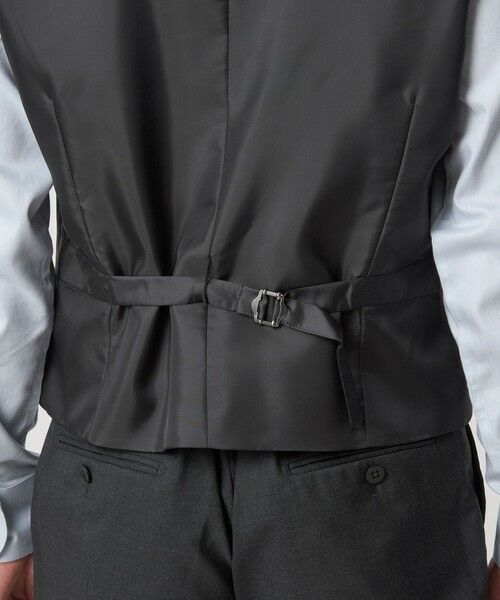 green label relaxing / グリーンレーベル リラクシング セットアップ | REDA トロピカル 無地 5B スーツベスト | 詳細14