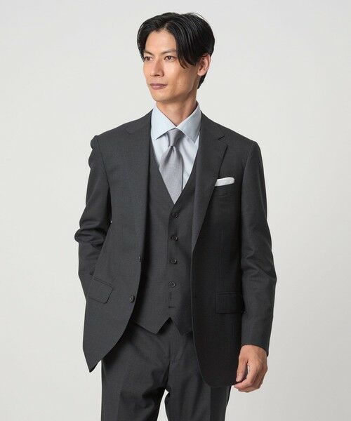 green label relaxing / グリーンレーベル リラクシング セットアップ | REDA トロピカル 無地 5B スーツベスト | 詳細4