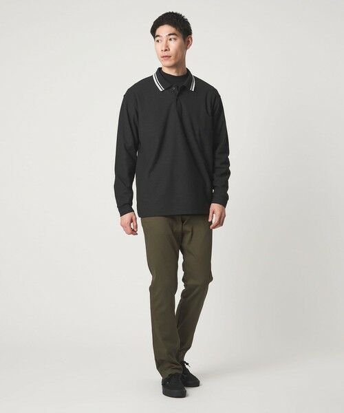 green label relaxing / グリーンレーベル リラクシング ポロシャツ | 【WEB限定】ドライ クリーン ロングスリーブ ポロシャツ -吸水速乾・抗菌- | 詳細1