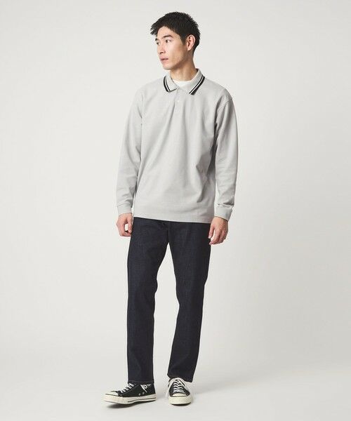 green label relaxing / グリーンレーベル リラクシング ポロシャツ | 【WEB限定】ドライ クリーン ロングスリーブ ポロシャツ -吸水速乾・抗菌- | 詳細6