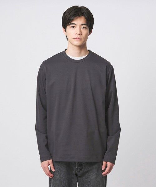 green label relaxing / グリーンレーベル リラクシング カットソー | オーガニック コットン ポンチ クルーネック Tシャツ | 詳細7