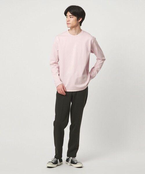 green label relaxing / グリーンレーベル リラクシング カットソー | オーガニック コットン ポンチ クルーネック Tシャツ | 詳細17