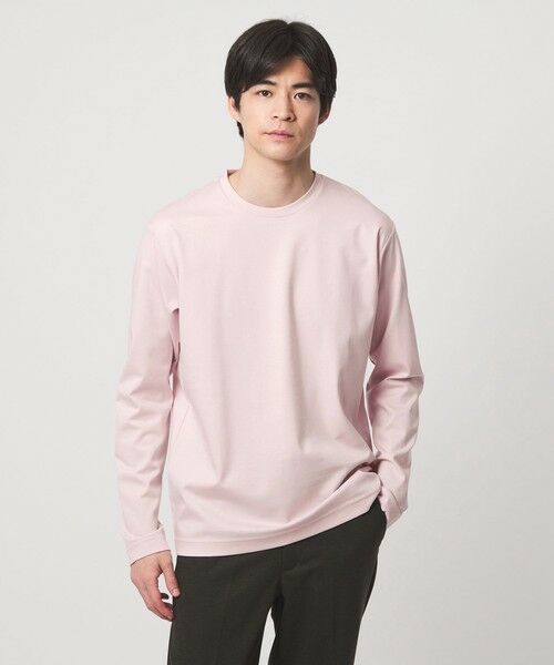 green label relaxing / グリーンレーベル リラクシング カットソー | オーガニック コットン ポンチ クルーネック Tシャツ | 詳細18