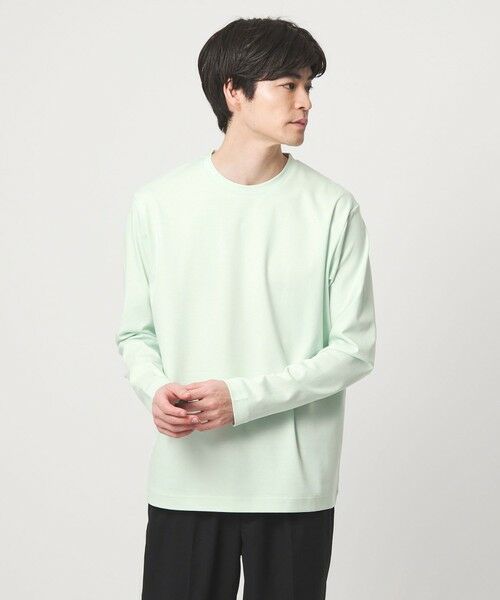 green label relaxing / グリーンレーベル リラクシング カットソー | オーガニック コットン ポンチ クルーネック Tシャツ | 詳細25