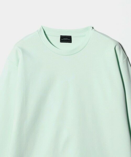 green label relaxing / グリーンレーベル リラクシング カットソー | オーガニック コットン ポンチ クルーネック Tシャツ | 詳細14