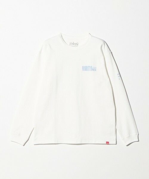 green label relaxing / グリーンレーベル リラクシング カットソー | 【別注】＜Manhattan Portage＞プリント 長袖 Tシャツ | 詳細4