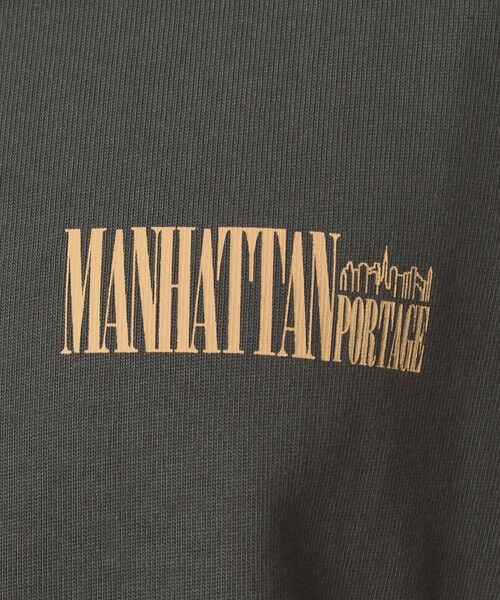 green label relaxing / グリーンレーベル リラクシング カットソー | 【別注】＜Manhattan Portage＞プリント 長袖 Tシャツ | 詳細6
