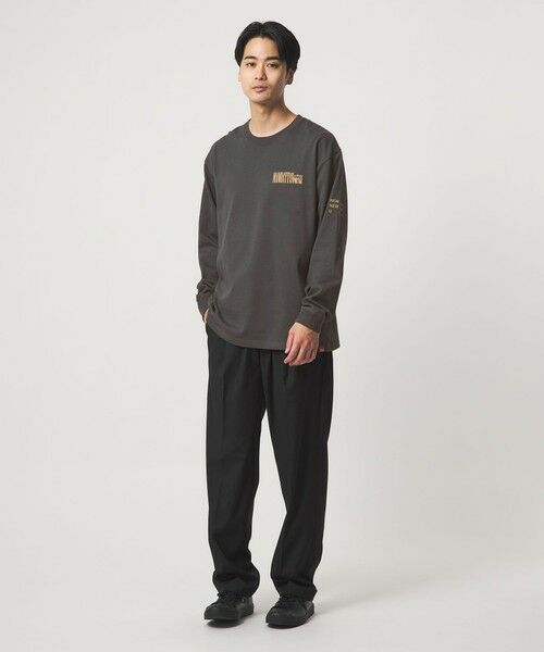 green label relaxing / グリーンレーベル リラクシング カットソー | 【別注】＜Manhattan Portage＞プリント 長袖 Tシャツ | 詳細5