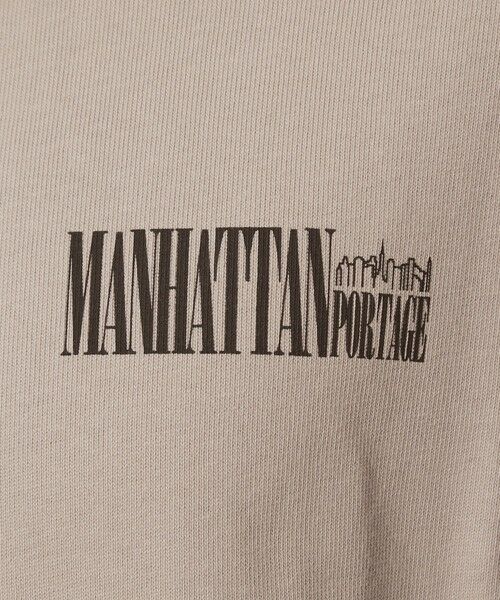 green label relaxing / グリーンレーベル リラクシング カットソー | 【別注】＜Manhattan Portage＞プリント 長袖 Tシャツ | 詳細30