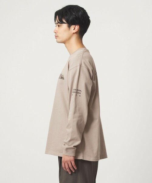 green label relaxing / グリーンレーベル リラクシング カットソー | 【別注】＜Manhattan Portage＞プリント 長袖 Tシャツ | 詳細10