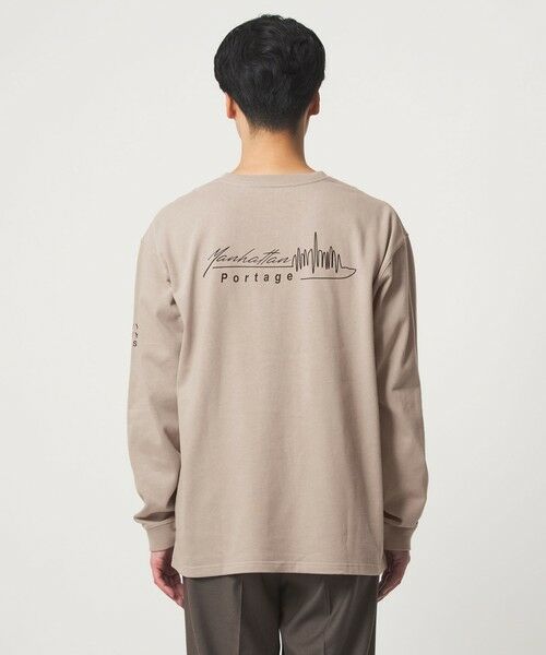 green label relaxing / グリーンレーベル リラクシング カットソー | 【別注】＜Manhattan Portage＞プリント 長袖 Tシャツ | 詳細11