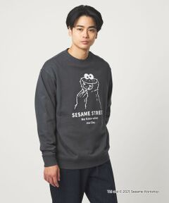 green label relaxing / グリーンレーベル リラクシング スウェット | 【別注】＜SESAME STREET＞GLR クルーネック スウェット