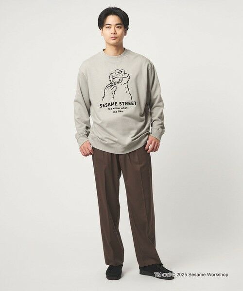 green label relaxing / グリーンレーベル リラクシング スウェット | 【別注】<SESAME STREET>GLR クルーネック スウェット | 詳細1