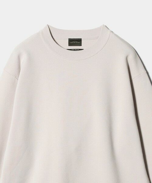 green label relaxing / グリーンレーベル リラクシング ニット・セーター | コットン シルク ミラノリブ クルーネック ニット | 詳細7