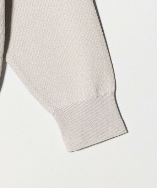 green label relaxing / グリーンレーベル リラクシング ニット・セーター | コットン シルク ミラノリブ クルーネック ニット | 詳細8