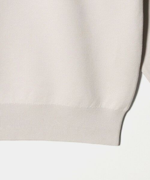green label relaxing / グリーンレーベル リラクシング ニット・セーター | コットン シルク ミラノリブ クルーネック ニット | 詳細9