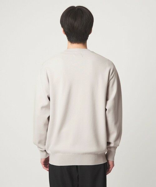 green label relaxing / グリーンレーベル リラクシング ニット・セーター | コットン シルク ミラノリブ クルーネック ニット | 詳細4