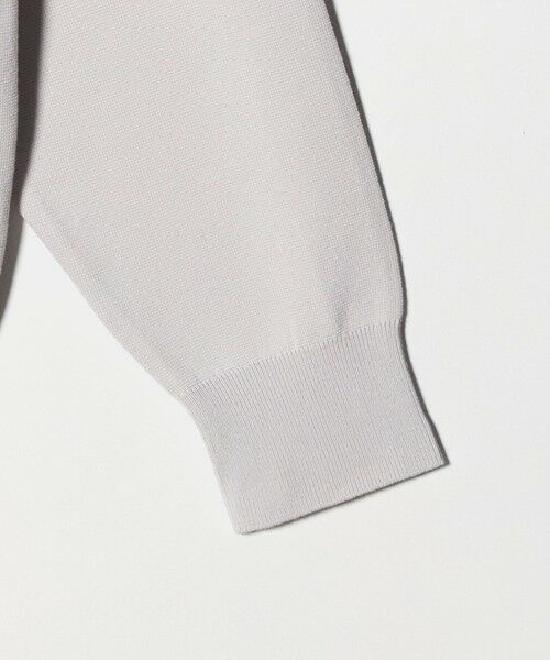 green label relaxing / グリーンレーベル リラクシング ニット・セーター | コットン シルク ミラノリブ クルーネック ニット | 詳細8