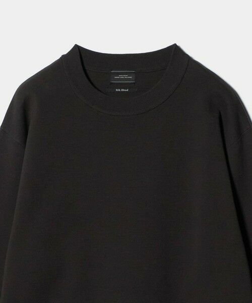 green label relaxing / グリーンレーベル リラクシング ニット・セーター | コットン シルク ミラノリブ クルーネック ニット | 詳細19