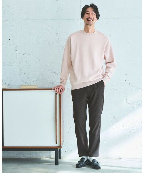 green label relaxing / グリーンレーベル リラクシング ニット・セーター | コットン シルク ミラノリブ クルーネック ニット | 詳細23