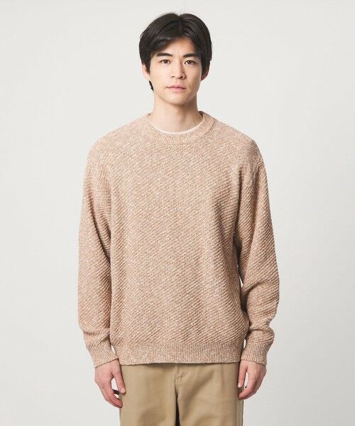 green label relaxing / グリーンレーベル リラクシング ニット・セーター | ミックスカラー クルーネック ニット | 詳細4