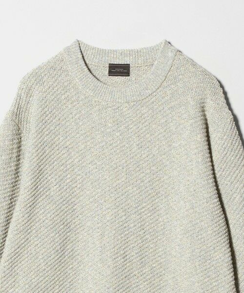green label relaxing / グリーンレーベル リラクシング ニット・セーター | ミックスカラー クルーネック ニット | 詳細20