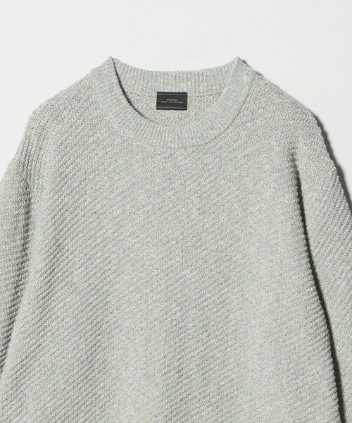 green label relaxing / グリーンレーベル リラクシング ニット・セーター | ミックスカラー クルーネック ニット | 詳細9