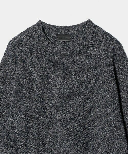 green label relaxing / グリーンレーベル リラクシング ニット・セーター | ミックスカラー クルーネック ニット | 詳細25