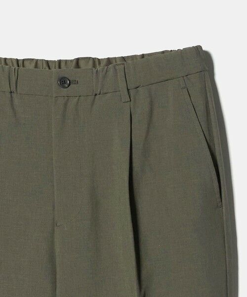 green label relaxing / グリーンレーベル リラクシング その他パンツ | 【WEB限定】JUST fit ドライポリエステル 1プリーツ イージースラックス -吸水速乾- | 詳細18