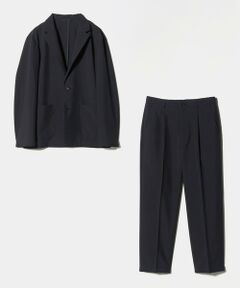 green label relaxing / グリーンレーベル リラクシング テーラードジャケット | 【WEB限定】JUST fit ドライポリエステル リラックス セットアップ -吸水速乾-