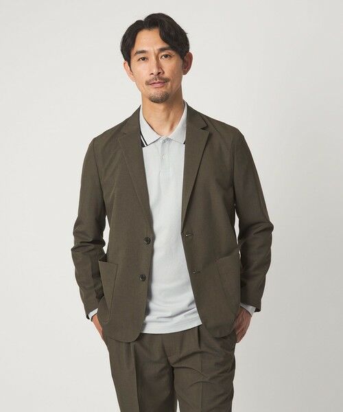 green label relaxing / グリーンレーベル リラクシング テーラードジャケット | 【WEB限定】JUST fit ドライポリエステル リラックス セットアップ -吸水速乾- | 詳細24