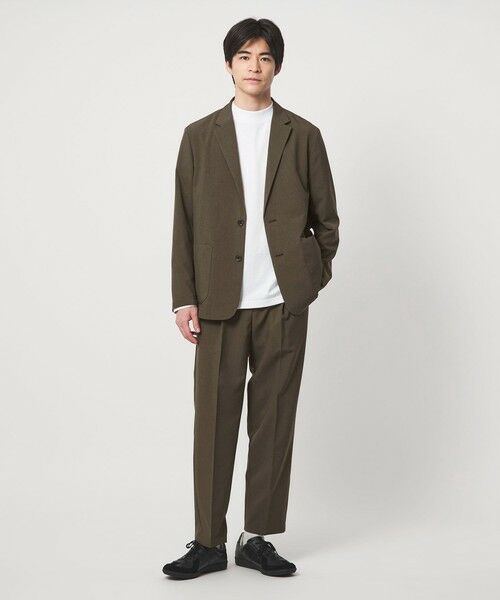 green label relaxing / グリーンレーベル リラクシング テーラードジャケット | 【WEB限定】JUST fit ドライポリエステル リラックス セットアップ -吸水速乾- | 詳細26