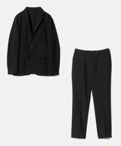 green label relaxing / グリーンレーベル リラクシング テーラードジャケット | 【WEB限定】JUST fit ドライポリエステル ナロー セットアップ -吸水速乾-