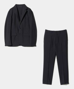 green label relaxing / グリーンレーベル リラクシング テーラードジャケット | 【WEB限定】JUST fit ドライポリエステル ナロー セットアップ -吸水速乾-