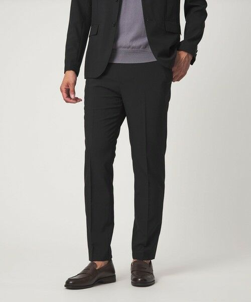 green label relaxing / グリーンレーベル リラクシング テーラードジャケット | 【WEB限定】JUST fit ドライポリエステル ナロー セットアップ -吸水速乾- | 詳細2