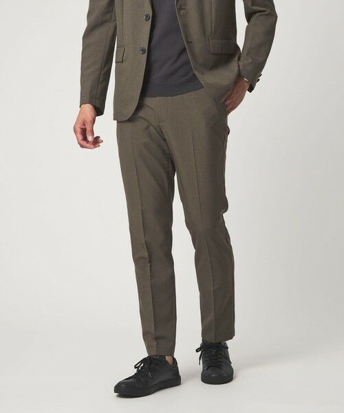 green label relaxing / グリーンレーベル リラクシング テーラードジャケット | 【WEB限定】JUST fit ドライポリエステル ナロー セットアップ -吸水速乾- | 詳細28