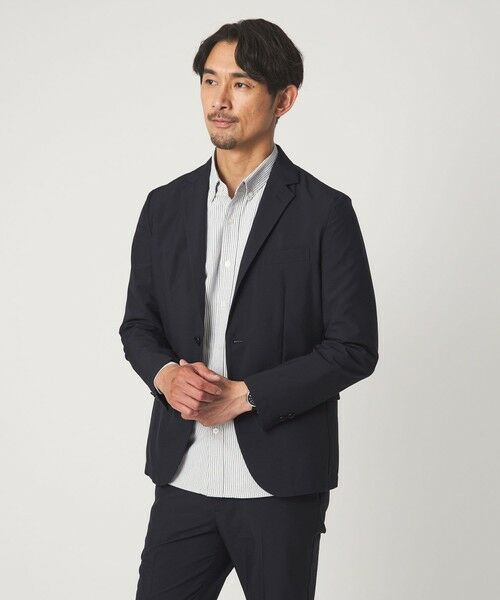 green label relaxing / グリーンレーベル リラクシング テーラードジャケット | 【WEB限定】JUST fit ドライポリエステル ナロー セットアップ -吸水速乾- | 詳細29