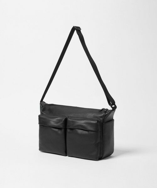 green label relaxing / グリーンレーベル リラクシング ショルダーバッグ | GLR レザー ファンクショナル マルチポケット ショルダー バッグ | 詳細3