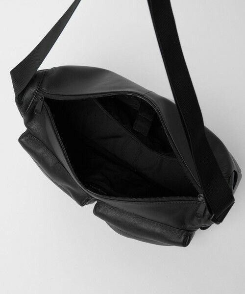 green label relaxing / グリーンレーベル リラクシング ショルダーバッグ | GLR レザー ファンクショナル マルチポケット ショルダー バッグ | 詳細6