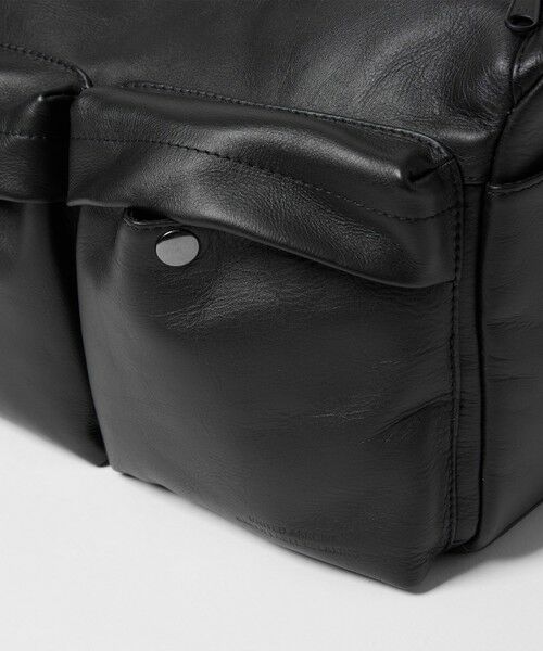 green label relaxing / グリーンレーベル リラクシング ショルダーバッグ | GLR レザー ファンクショナル マルチポケット ショルダー バッグ | 詳細8