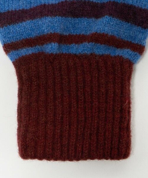 green label relaxing / グリーンレーベル リラクシング 手袋 | ＜ROBERT MACKIE＞ボーダー グローブ | 詳細7