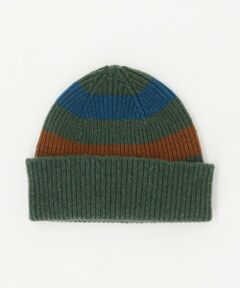 green label relaxing / グリーンレーベル リラクシング ニットキャップ | ＜ROBERT MACKIE＞ボーダー ニットキャップ