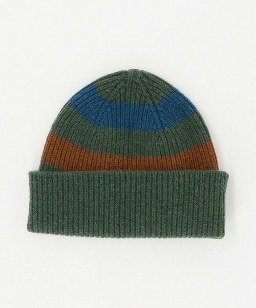 green label relaxing / グリーンレーベル リラクシング ニットキャップ | ＜ROBERT MACKIE＞ボーダー ニットキャップ | 詳細1