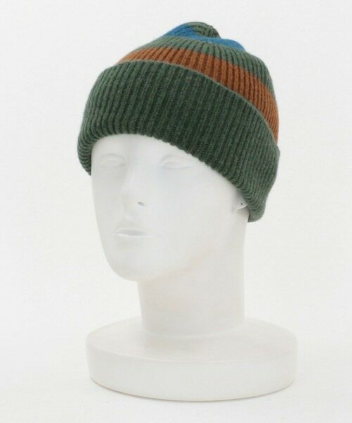 green label relaxing / グリーンレーベル リラクシング ニットキャップ | ＜ROBERT MACKIE＞ボーダー ニットキャップ | 詳細5