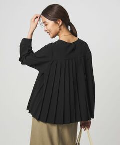 green label relaxing / グリーンレーベル リラクシング シャツ・ブラウス | ［size SHORTあり］パウドレ プリーツ ブラウス ウォッシャブル ストレッチ